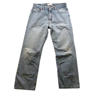Levi's Mens Jeans Size 36x30 505 Straight Relaxed Classic Casual Blue Denim